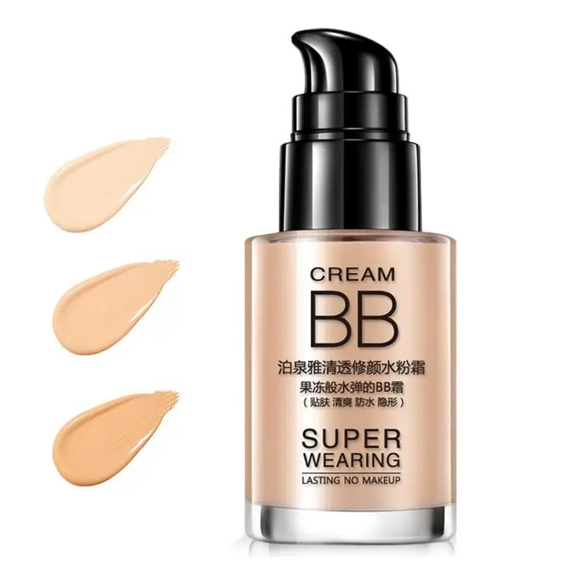 Отбеливающий BB крем для ухода за кожей солнцезащитный блок увлажняющий против