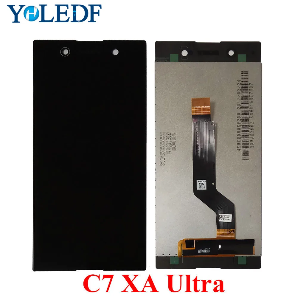 6 0 ''Full HD LCD Tela для Sony Xperia XA1 ультра ЖК дисплей сенсорный экран дигитайзер SONY C7 Ecran