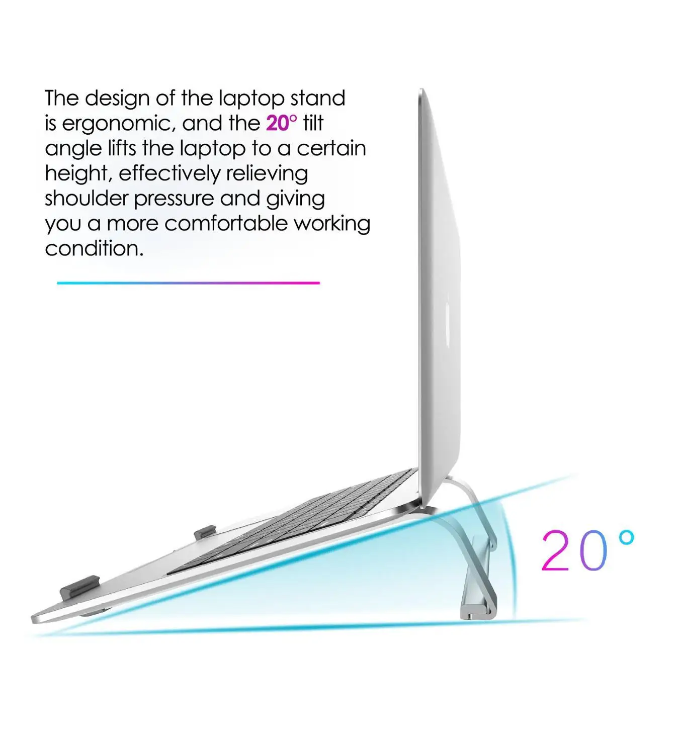 подставка для ноутбука из ал