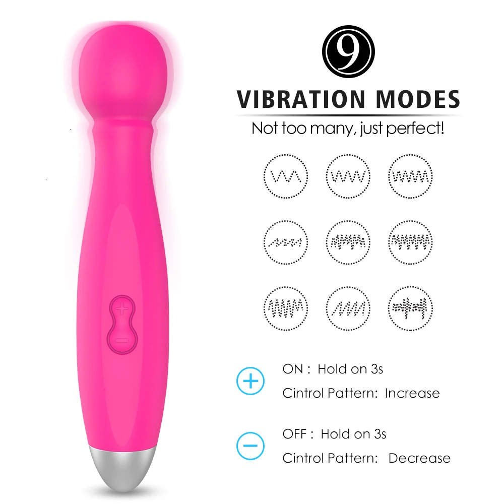 Av палочка массажер вибратор водонепроницаемый мягкий фаллоимитатор G точка