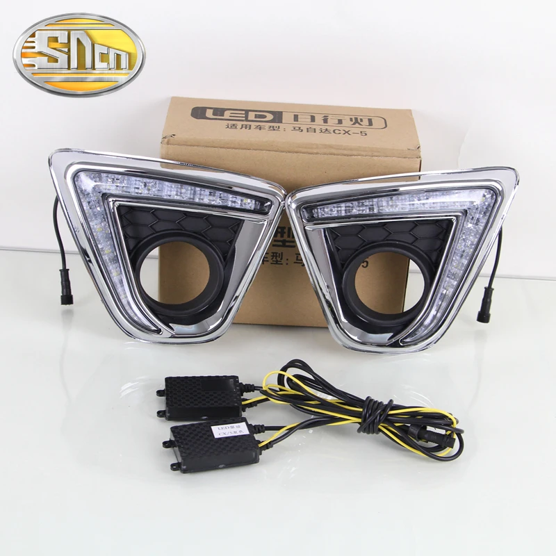 Для Mazda CX 5 CX5 2012 2013 2014 2015 2016 дневной ходовой светильник светодиодный DRL