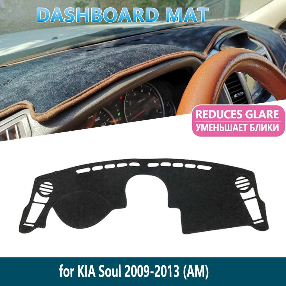 

for KIA Soul 2009 2010 2011 2012 2013 AM Anti-Slip Mat Dashboard Mat Cover Pad Inner Sun Shade Dash board Car Accessories