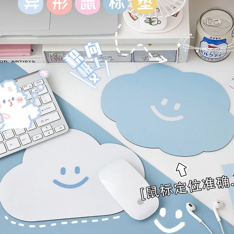 

2022 Cute Korean Version Girl Heart Cartoon Mouse Pad Small Lovely Office Non-slip Creative Table Mat Mousepad Anim