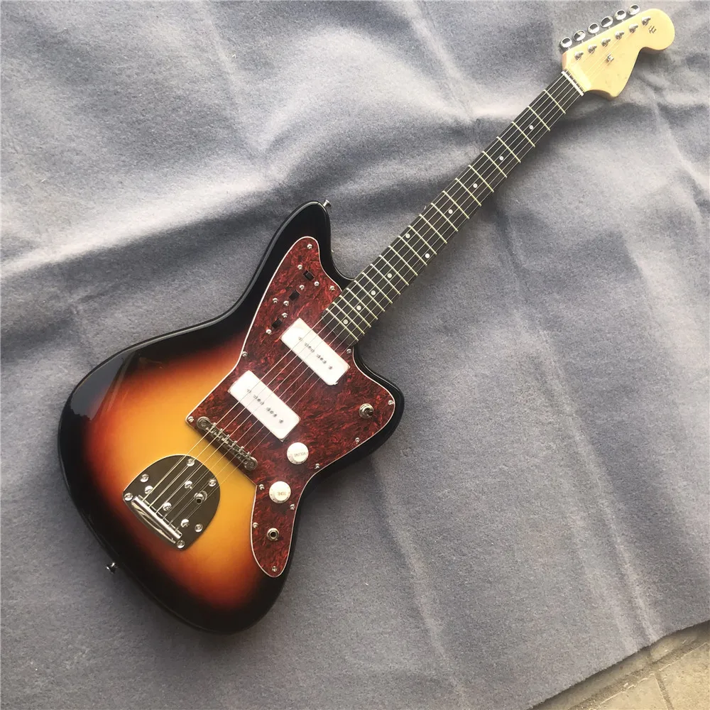 Kaiyun фабрика на заказ Высокое качество Jazzmaster гитары. Красивые Сансет Ягуар электрогитары. Добро пожаловать