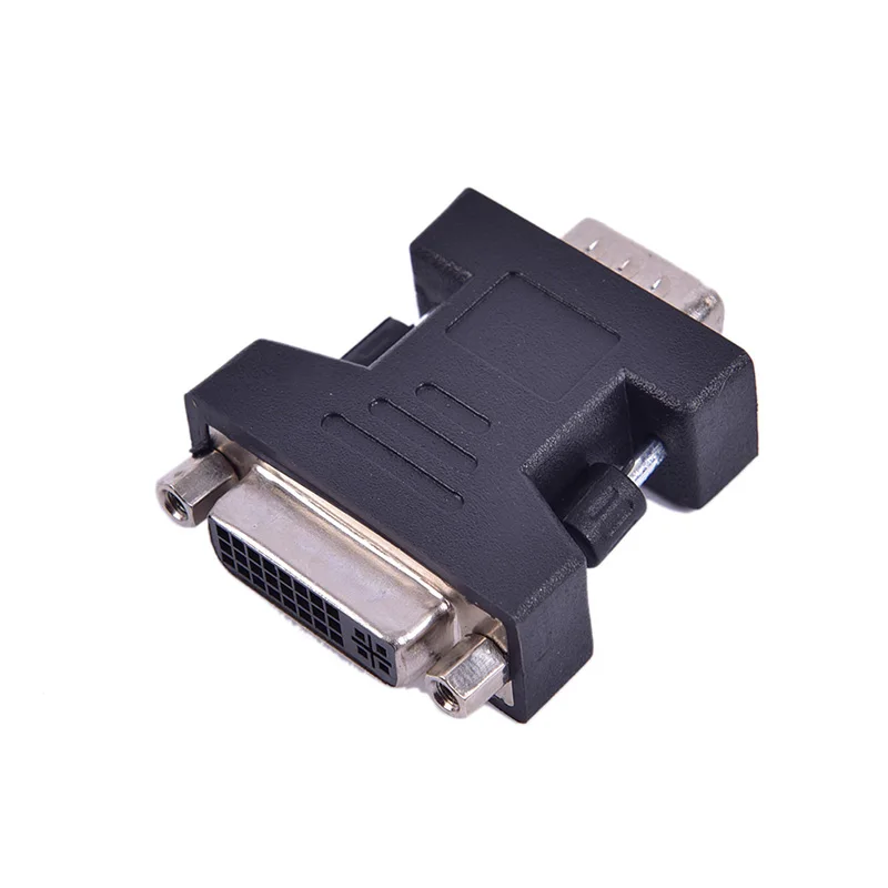 1 шт. DVI VGA адаптер папа 24 + 5 Pin Женский конвертер для компьютера ноутбука|Кабели VGA| |