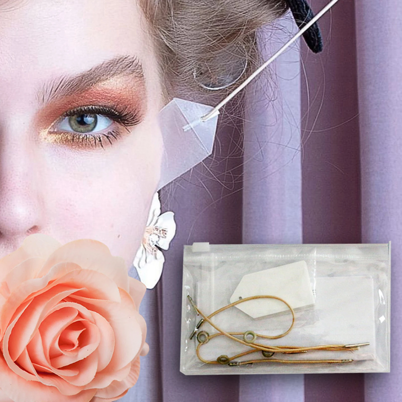 

40 PCS Set Neck Thin Face Facial Line Invisible V-Shape Anti-wrinkle Sticker Sagging Skin Lift Up Fast Chin Adhesive Tape