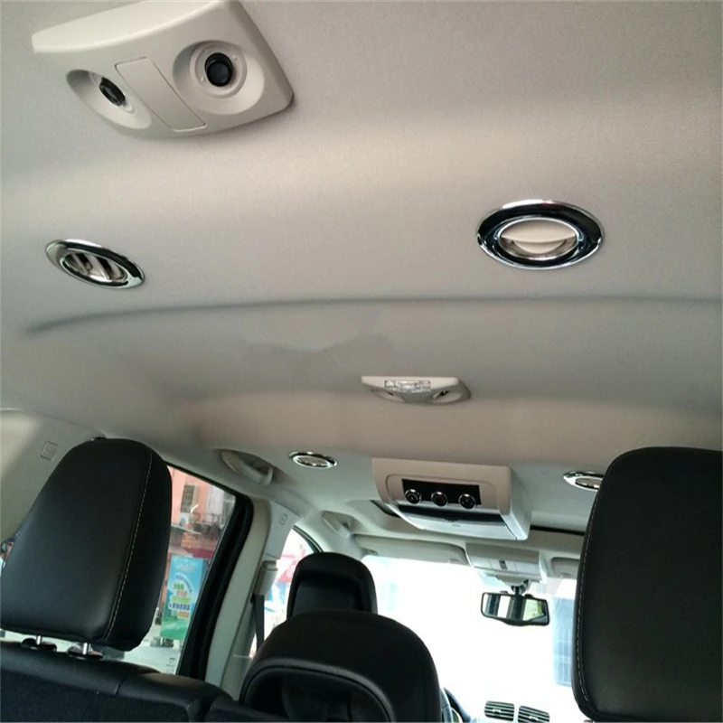 

WELKINRY car auto cover For Fiat Freemont for Dodge JC Journey 2013-2016 ABS chrome roof air conditioning outlet air vent trim