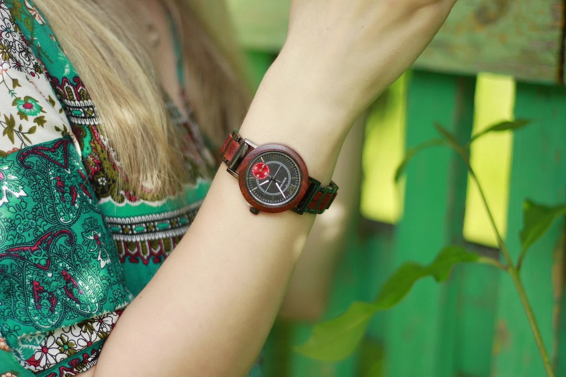 BOBO BIRD женские часы reloj mujer деревянные женские часы кварцевые zegarek damski деревянные с металлом в подарочной коробке
