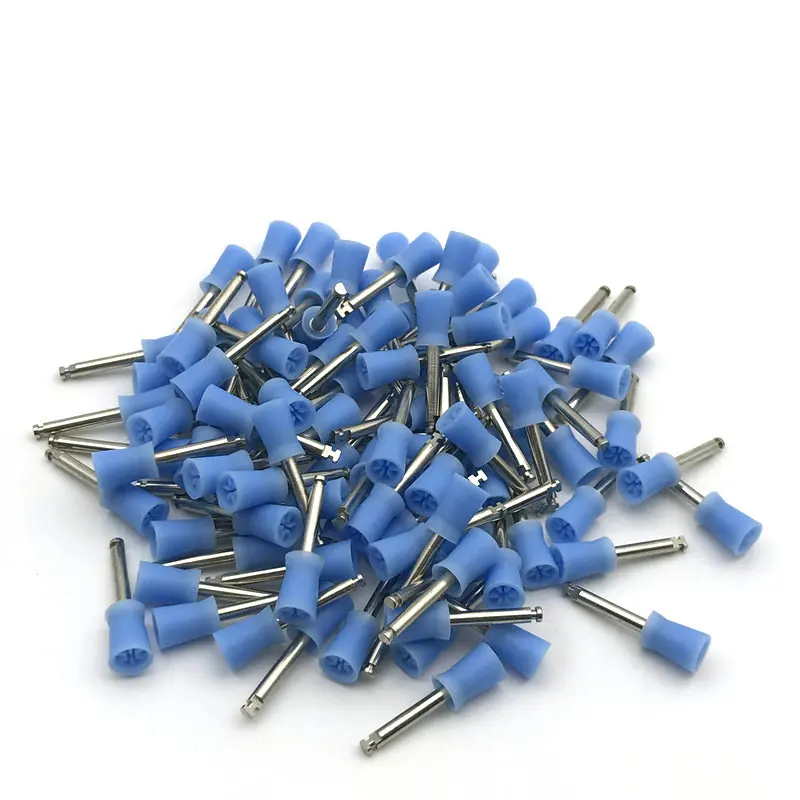 100 шт. зубная щётка для полировки зубов|Стомотологические сверла и щетки| |