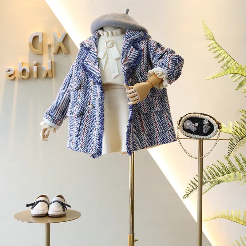 Коллекция 2019 года модная зимняя одежда для маленьких девочек детские куртки