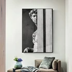 Современный Скульптура холст Картины Wall Art принты Куадрос поп художественные плакаты и принты Дэвид Скульптура картинки для Гостиная
