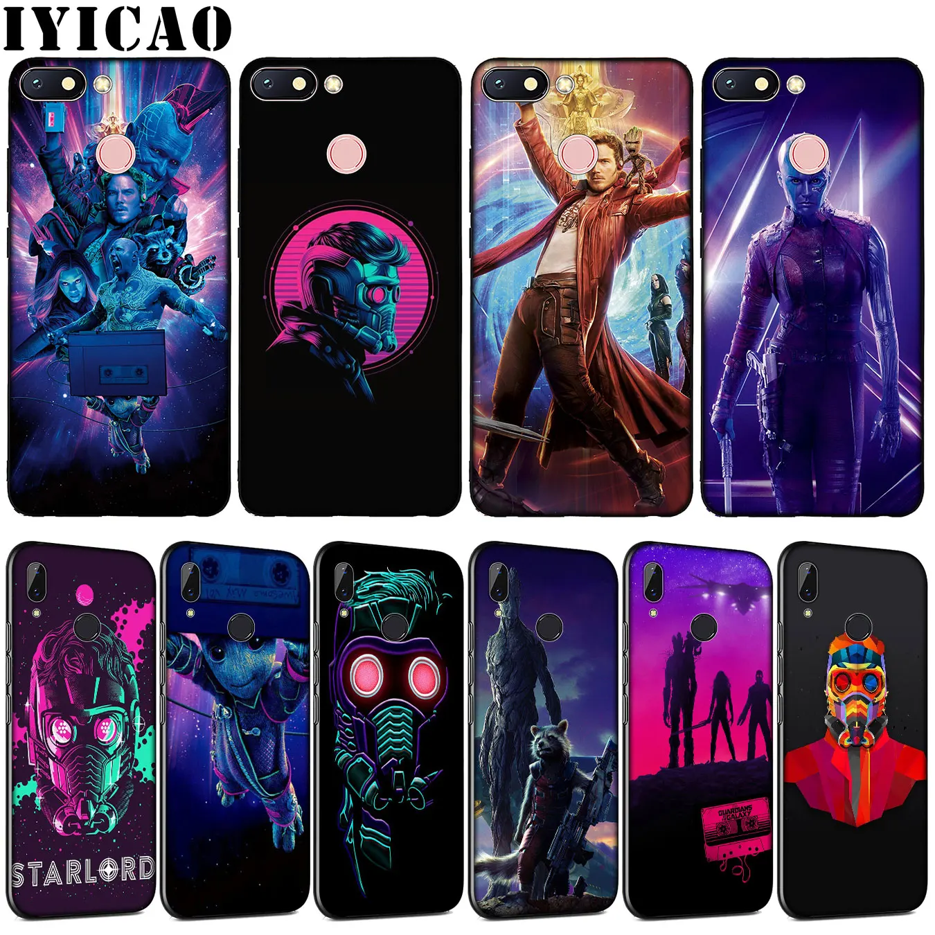 Мягкий силиконовый чехол из ТПУ стражи Галактики для Xiaomi Redmi Note 8 8A 8T 7 7A 6 6A 5 5A GO S2 K30