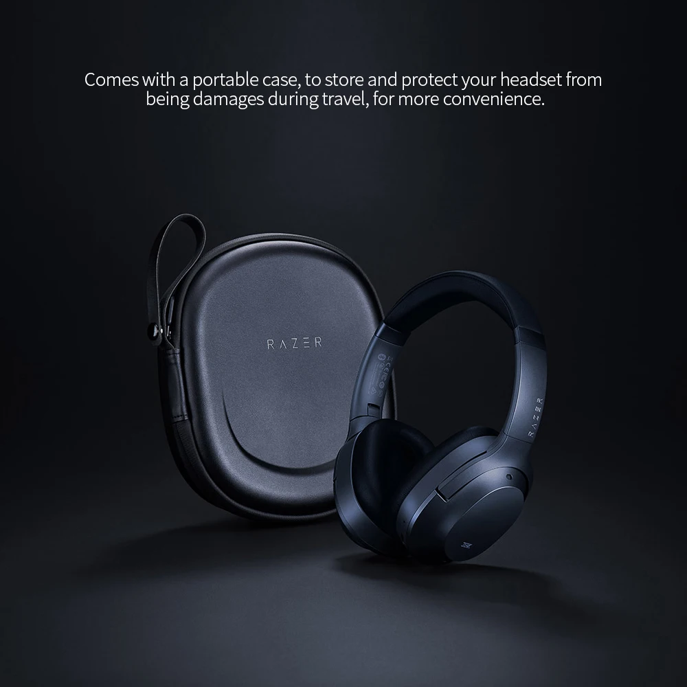 Razer OPUS гарнитура ANC Active Шум bluetooth наушники с системой снижения уровня Беспроводной