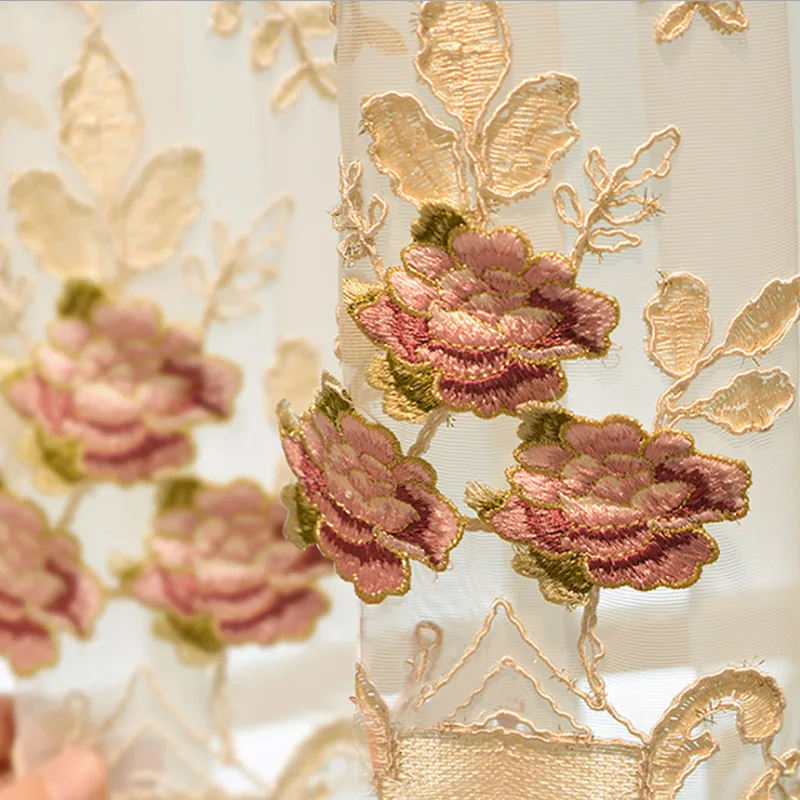 

Curtain: 4.8 Meter Width, 2.7 Meter Height, 2 Pieces Valance; 4.8 Meter Width, 1 Piece