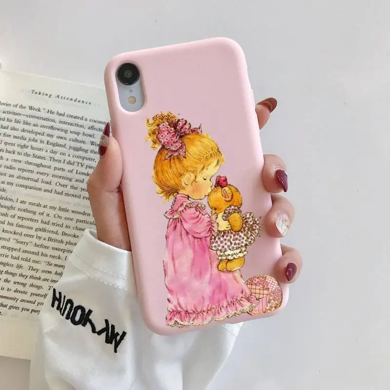 

Sarah Kay Little Girl Phone Case for iphone 13 11 12 mini pro max 7 8 plus 6 6s x xs max xr coque
