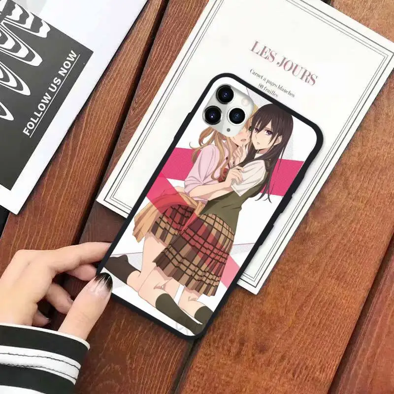 

Beautiful girl citrus anime cartoon Phone Case for iPhone 11 12 mini pro XS MAX 8 7 6 6S Plus X 5S SE 2020 XR
