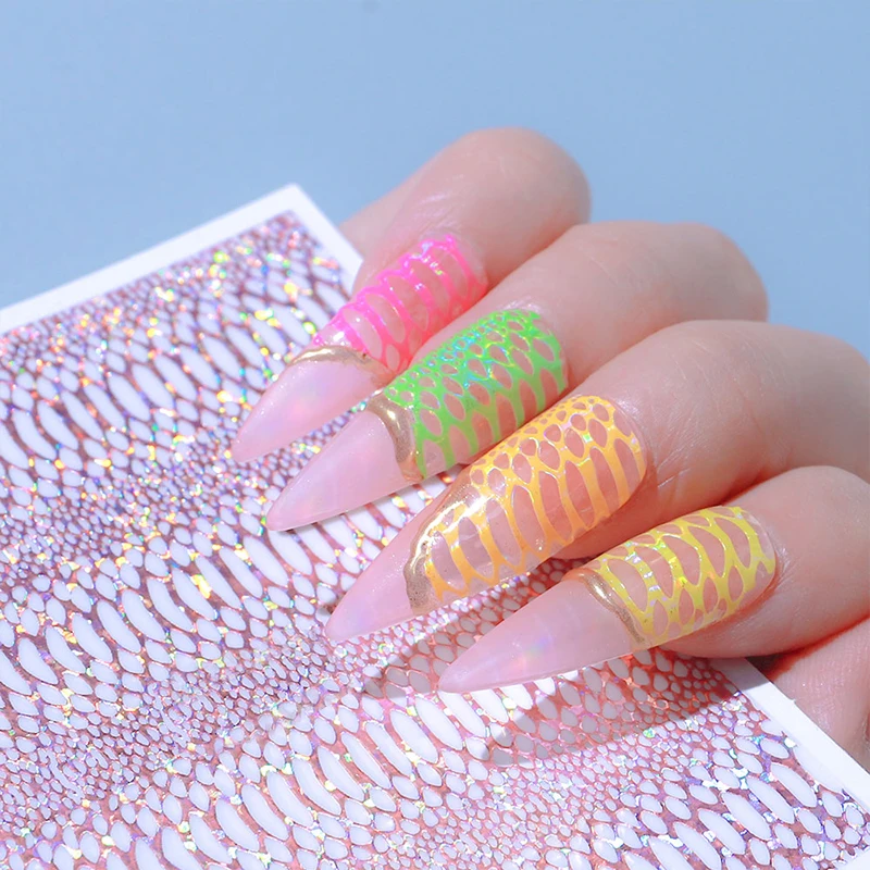 12 шт. стеклянные наклейки для ногтей | Красота и здоровье