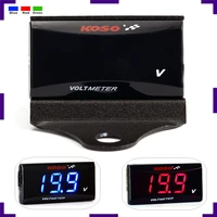 motorcycle mini voltage meter voltmeter for dc 9v led digital display for honda yamaha kawasaki ducati ktm vehicles