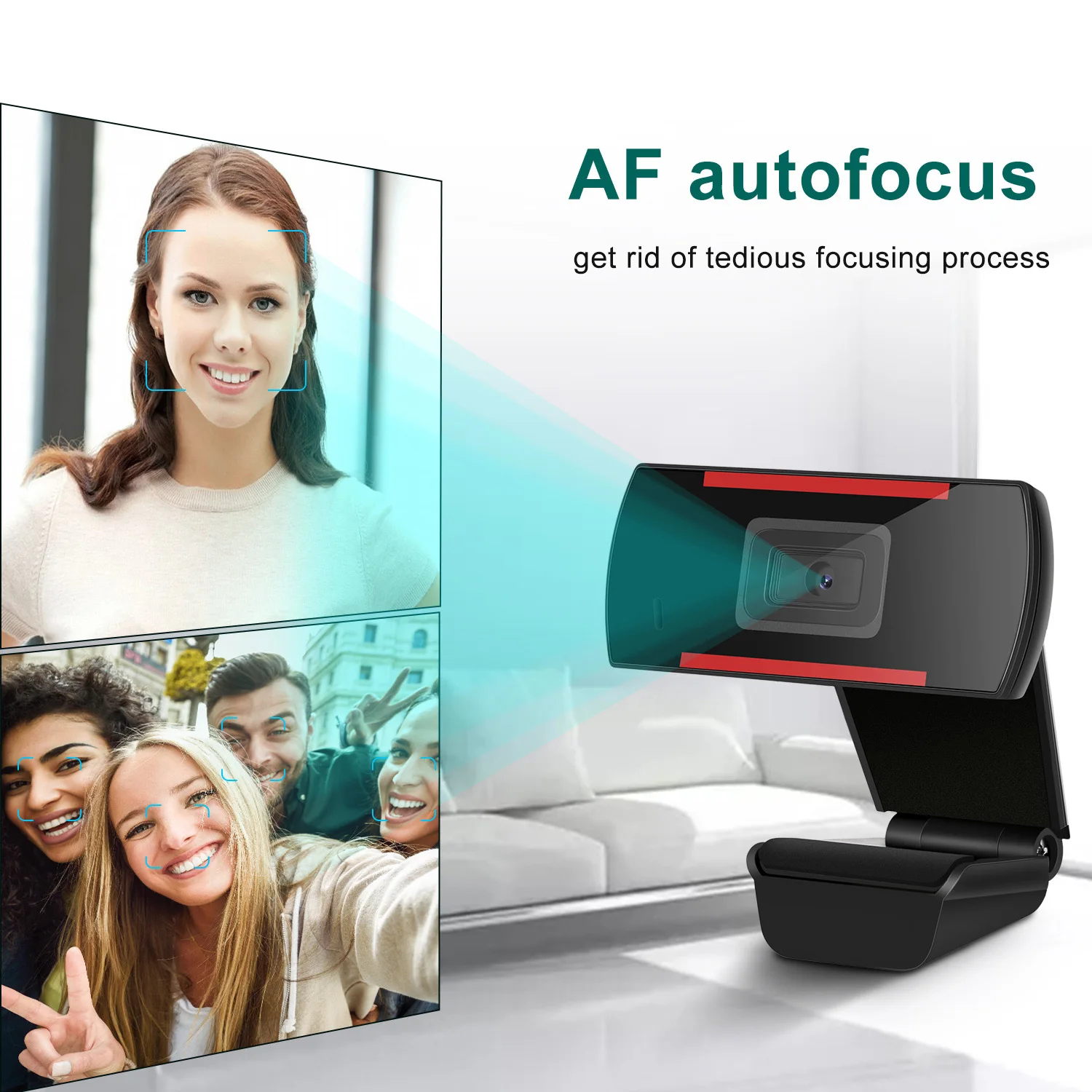 

Webcam HD 1080P Web Camera with Microphone for PC Laptop Video Calling Conferencing H-best