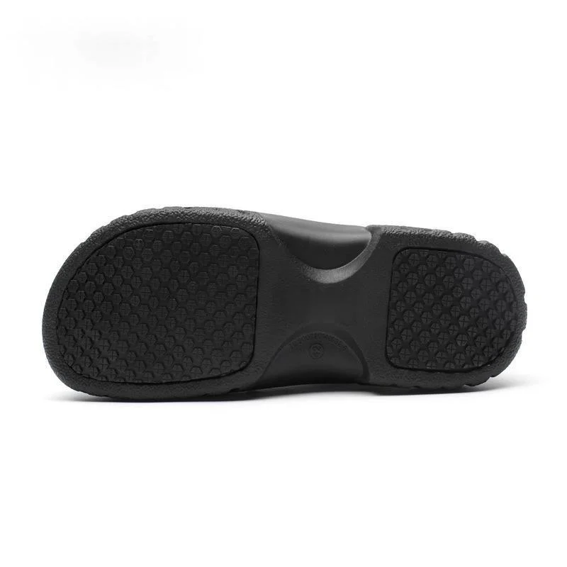 

Men's Vulcanize Shoes Chef's Shoes Antiskid Waterproof Oil Proof and Wear Resistant Workshop Shoes Breathability Comfort