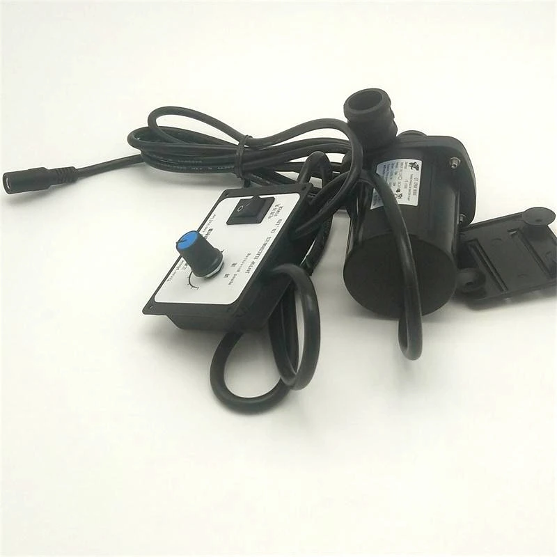 Мощный DC 12V 24V трехфазный водяной насос с контроллером