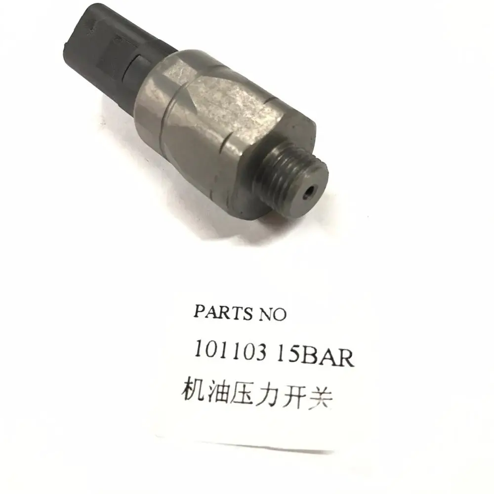 101103 Oil Pressure Sensor fit for XCMG Liugong Sany Excavator Parts 15bar 20bar |