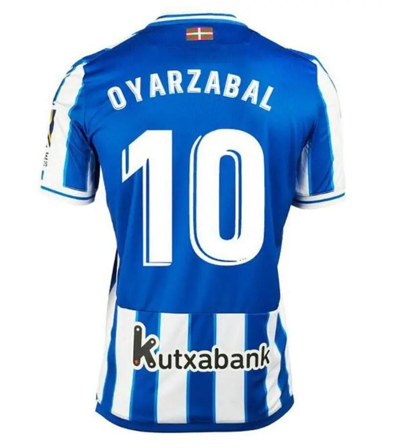 

2020 2021 Real Sociedad cup of the King Version Jerseys OYARZABAL X PRIETO 20 21 Royal Society football shirts