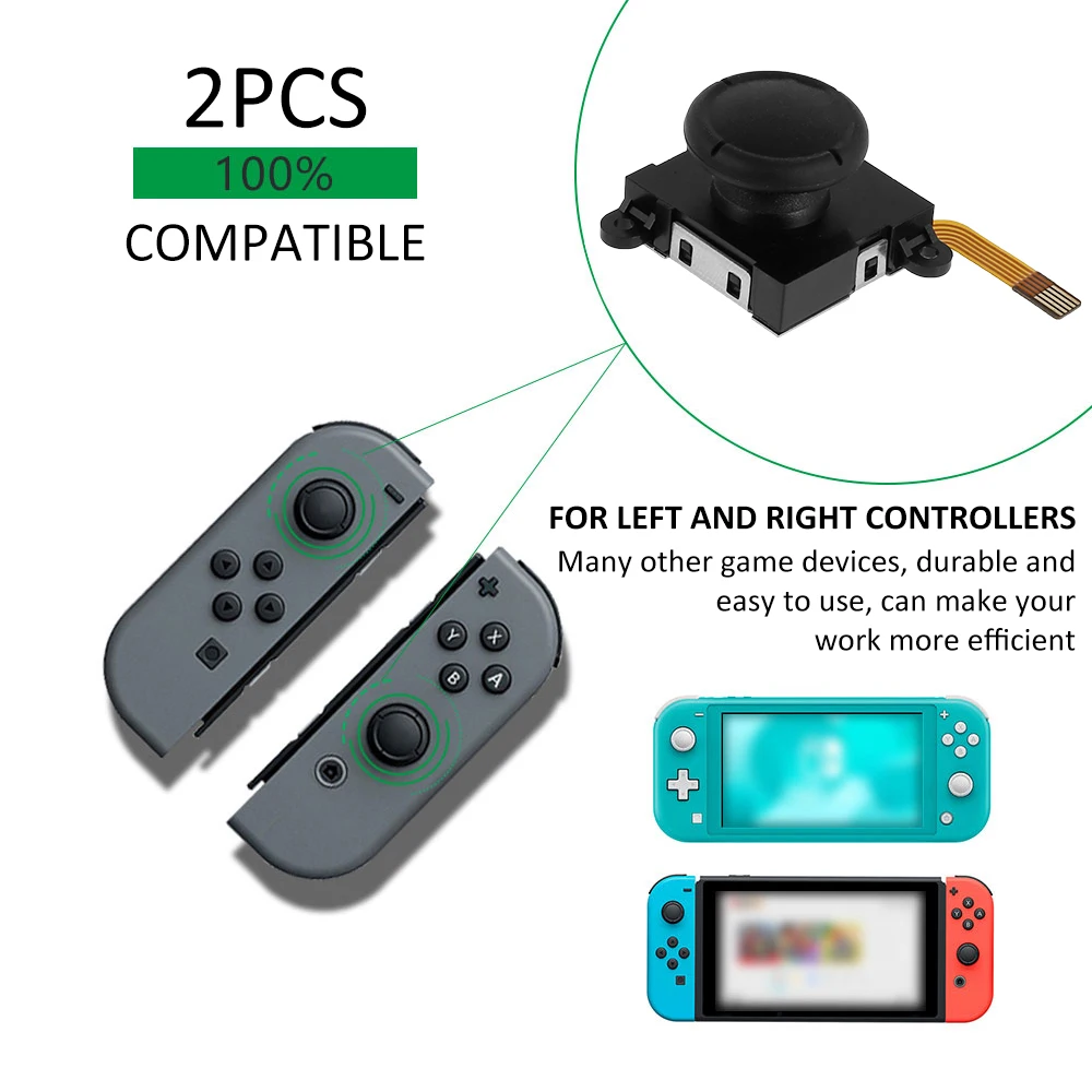 Лидер продаж запасные части для джойстика Nintendo Switch NS Joy Con аналоговая 3D палочка