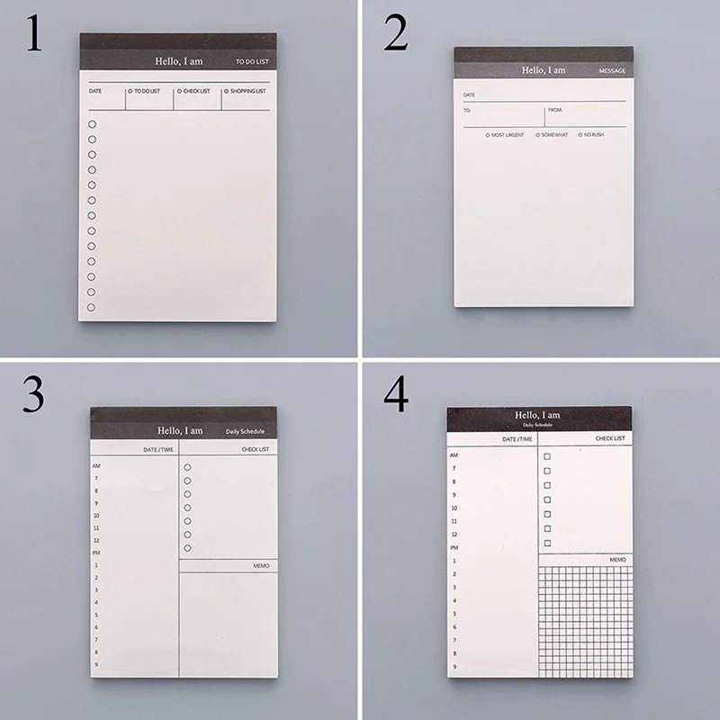 1 шт. милые блокноты чтобы сделать список пули журнал ежедневный планировщик