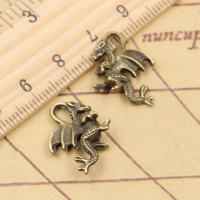 Рисунок 2 - 20 шт Подвески Дракон 21x14 мм