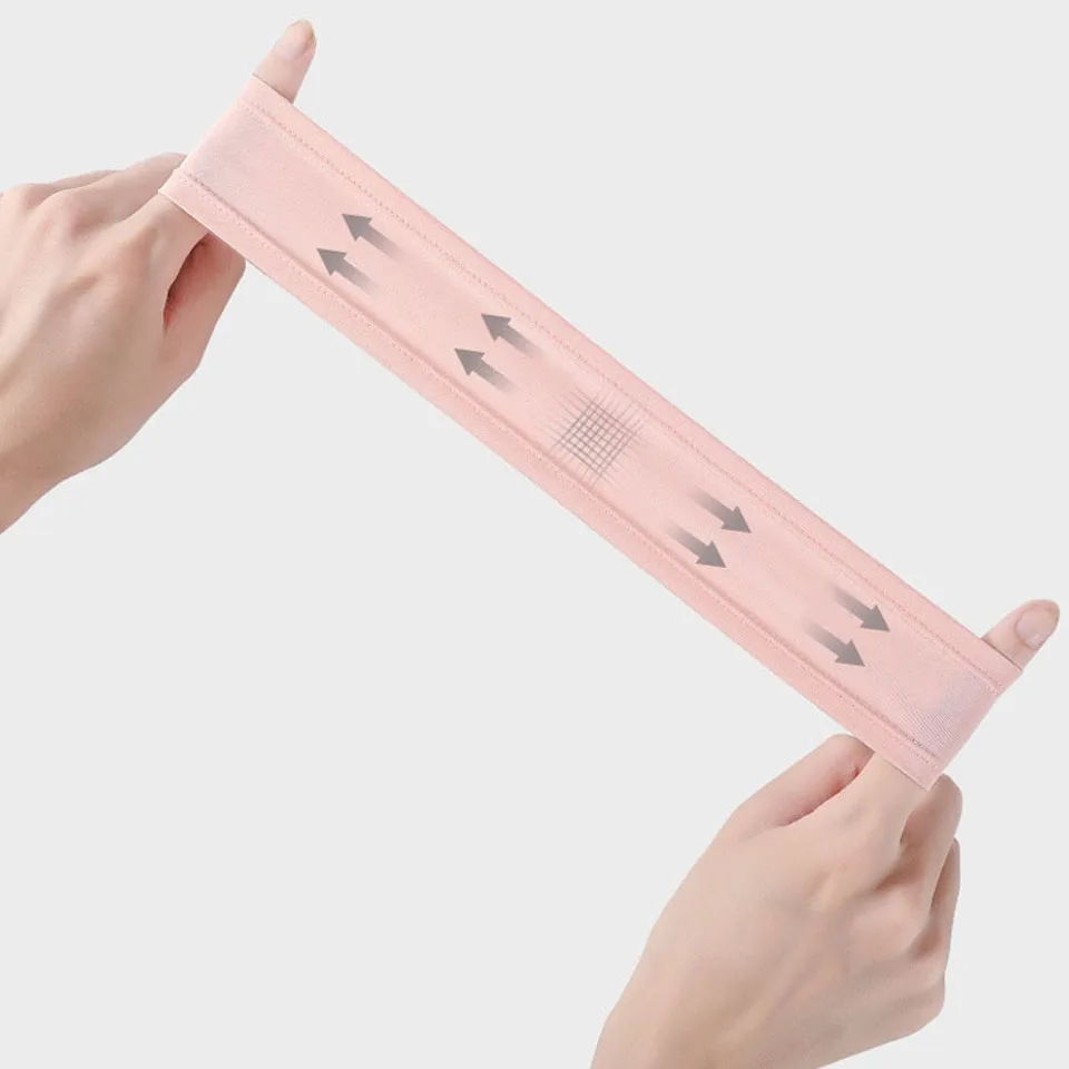 

GOBYGO Elastic Sweatband Sports Gym Headband Breathable Basketball Fitness Yoga Volleyball Cycling Hair Band Hair Wrap