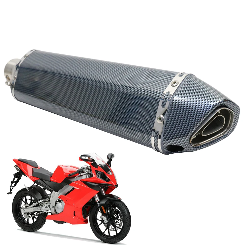 

38-51mm 47cm Stainless Steel Universal Motorcycle Exhaust-Escape Modified Exhaust Muffle Motorcycle Accessories