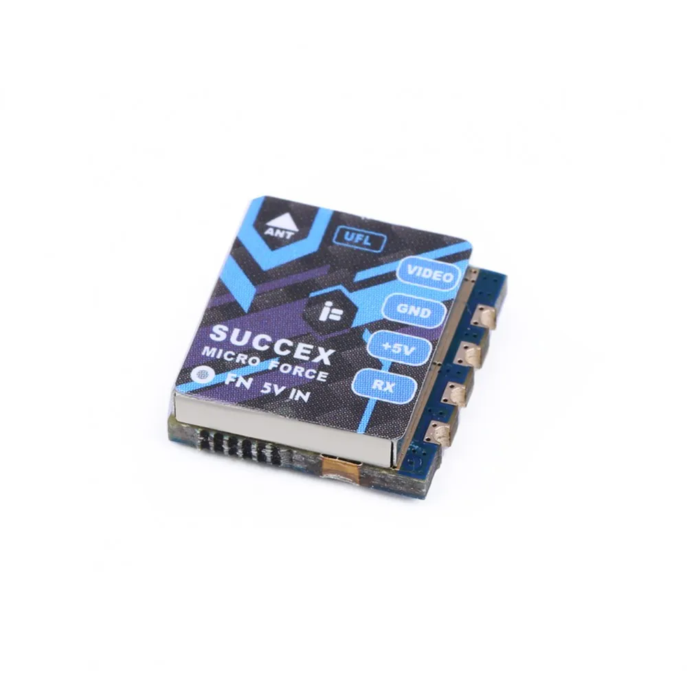 IFlight SucceX Micro Force 5 8G 48CH 25/100/200 мВт Регулируемый VTX с мини/оптовым адаптером для Tinywhoop