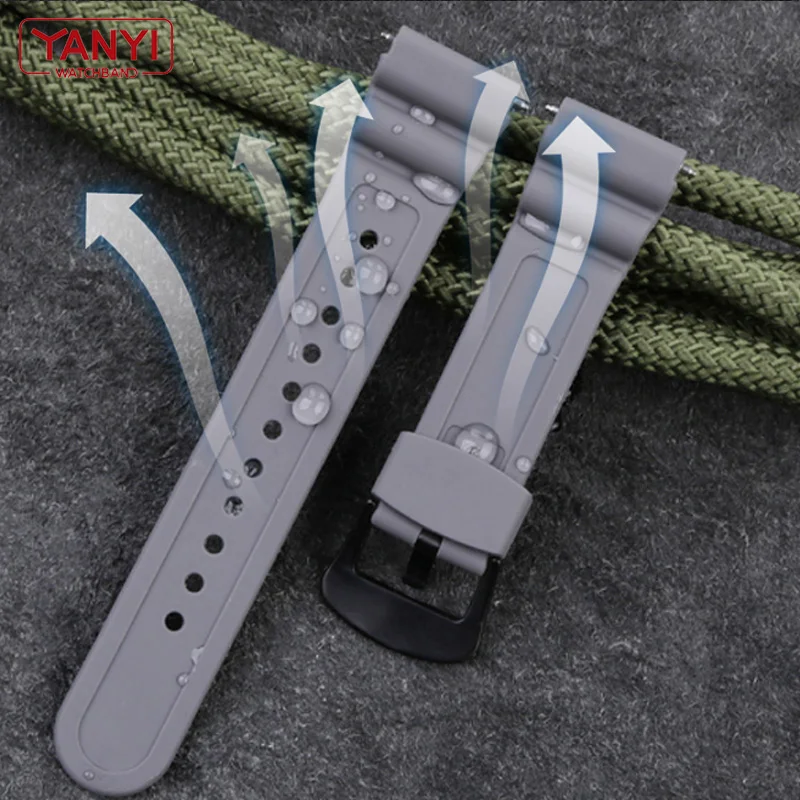Rubber Watchband 22mm for Seiko PROSPEX Silicone Strap Diving Waterproof Sport Men Replacement Bracelet Band Watch Accessories