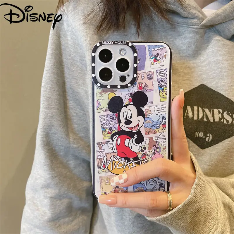 

Disney Микки, Дональд Дак с мультяшным дизайном для iphone13 13Pro 13Promax 12 12Pro Max 11 Pro X XS MAX XR чехол для телефона
