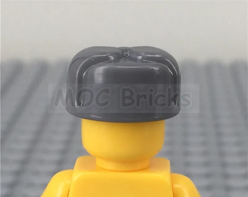 10 шт./лот кубики Moc фигурки шлем головные уборы аксессуары для DIY фигурка часть строительные блоки игрушки для детей куклы - Цвет: 2029A