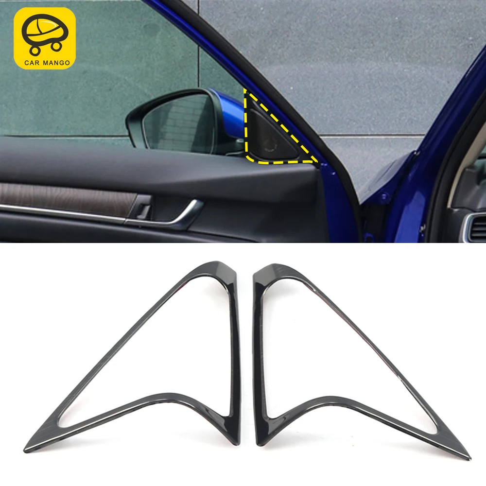 

Автомобильные аксессуары CarMango, стальная накладка на переднюю дверь, наклейка на рамку, украшение интерьера для Honda Accord 10 2018-2021