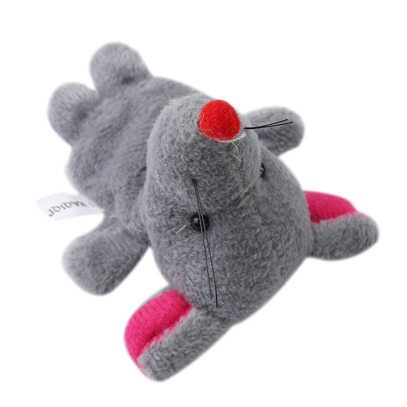 12 шт./лот рождественские мини плюшевые детские игрушки животные семейные куклы