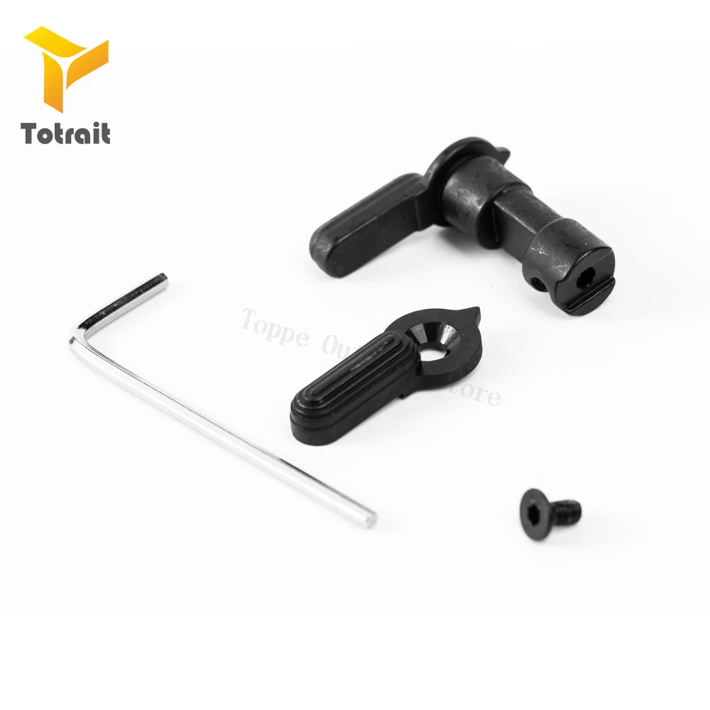 

TOtrait .223 5.56 Ambidextrous Safety Selector AR Safety Fire Selector Safety Switch Mil-Spec 8620 Steel For AR15 Accessories