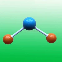 water molecule ball and stick model structure chemistry molecular structure model junior high school university organic