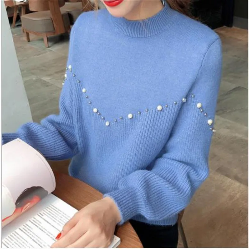Осенний свитер Mujer Invierno 2019 Winte женские вязаные топы джемпер пуловеры с