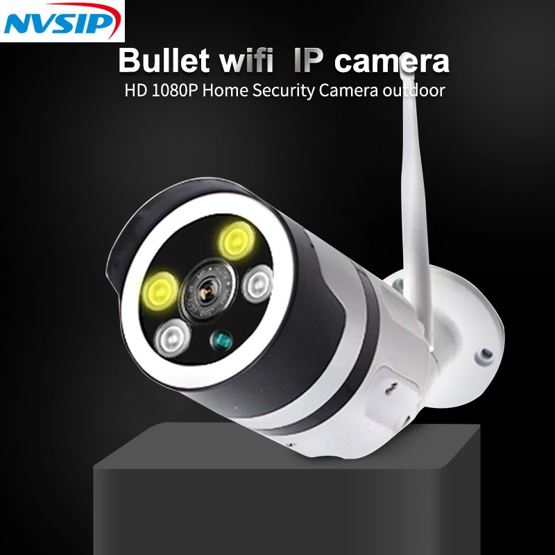 HD 1080P 5 Мп цилиндрическая Wi Fi IP камера ONVIF беспроводная уличная видеонаблюдения с