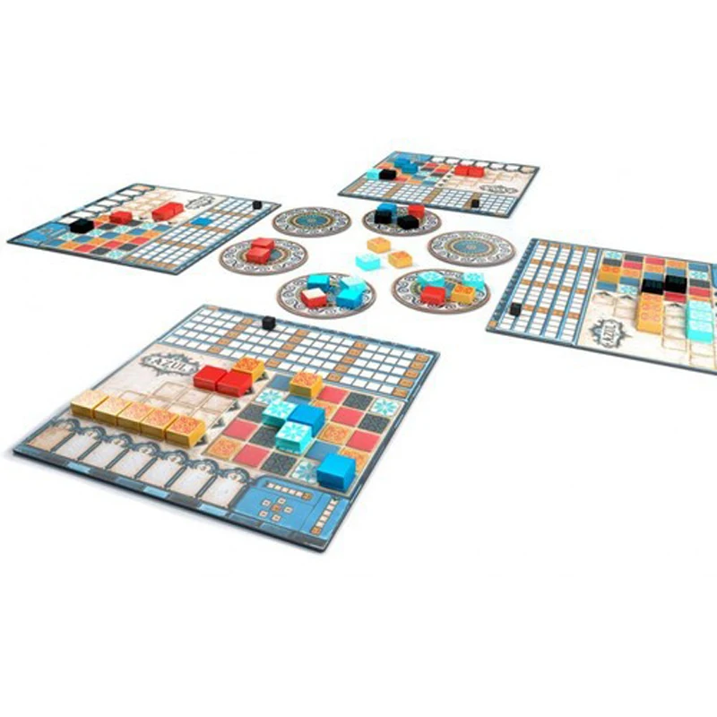 Colored Brick Master Tile Monogatari Azuling Card Games Azul Board Game | Спорт и развлечения
