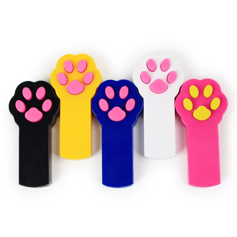 

Footprint Laser Funny Cat Stick Cat Toy Infrared LED Laser Pointer toys pet toy cats cat laser cat toys interactive cute cat toy