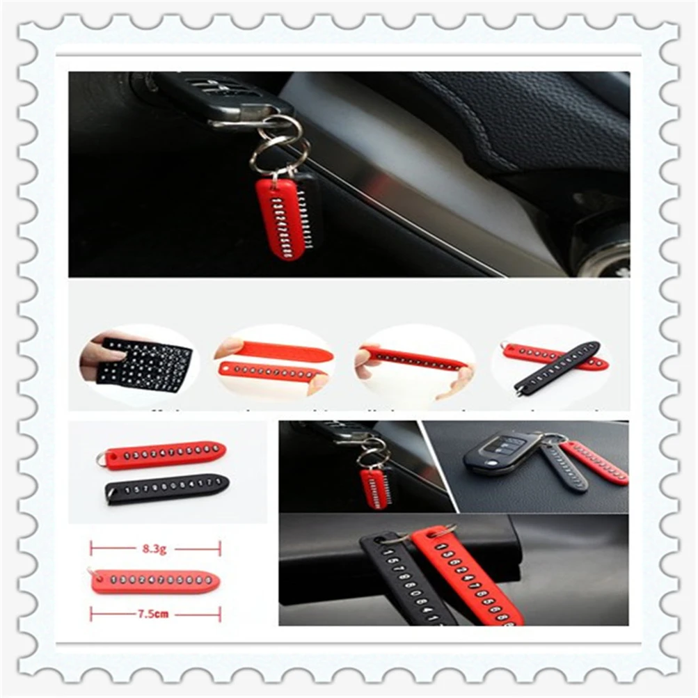 Анти-потерянный телефон номерной знак брелок подвеска авто для Volkswagen vw Touran 1 4 Fox 2