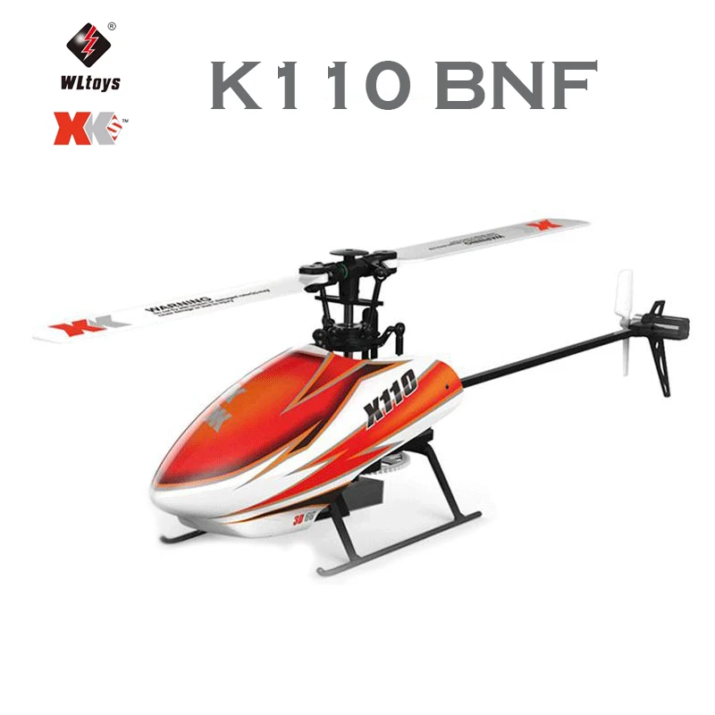 

Дрон WLtoys XK K110 BNF, Радиоуправляемый, 2,4 ГГц, 6 каналов, с бесколлекторным мотором