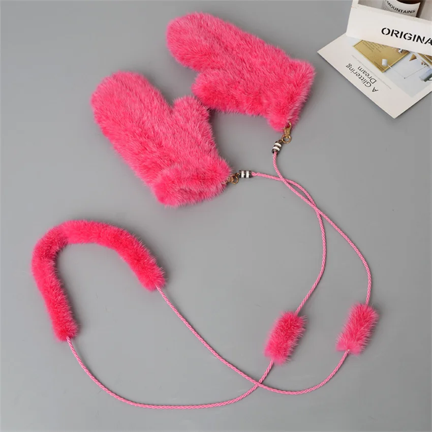 Рисунок 2 - Модные женские меховые перчатки