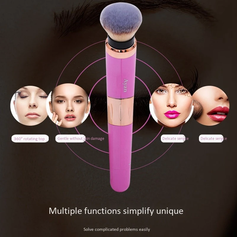 

Ayan Makeup Tools Electric Makeup Brush Cleaning Brush Blush Brush Beauty Tools for Women for Beginners