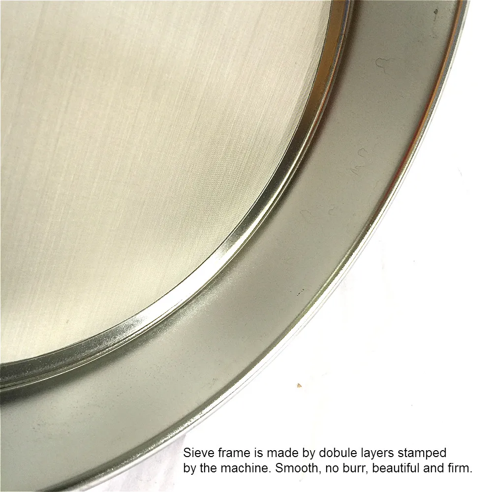 Тест сито для контроля образца лабораторное стандартное 304 SUS ФИЛЬТР сетчатая