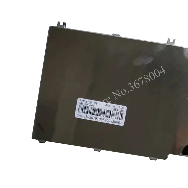 Новая русская клавиатура для ноутбука Toshiba Satellite L655 L655D C655 C655D C660 C660D C650D L650 C670 L650D L755 Клавиатура черного цвета